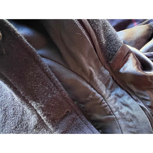 Vintage BURBERRYS‎ Short Single Trench Bomber Jacket size 12 - Picture 14 of 16